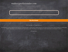 Tablet Screenshot of madresyprofesionales.com